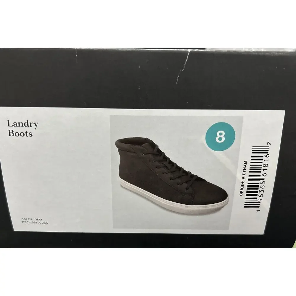 Goodfellow‎ Mens Landry Sneaker Boot Gray Size 8